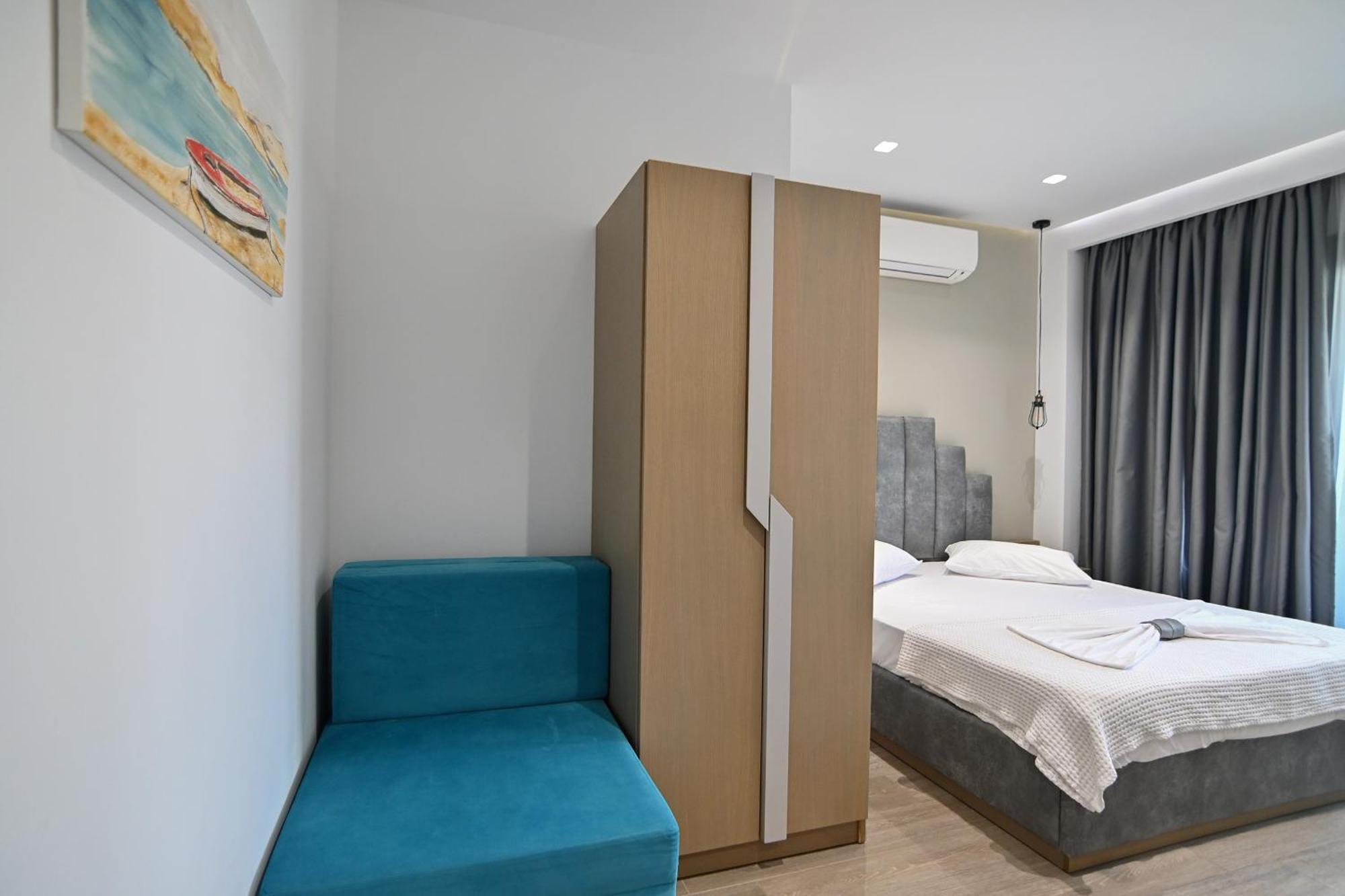 Amalia Rooms Sea View Nea Vrasna Ngoại thất bức ảnh