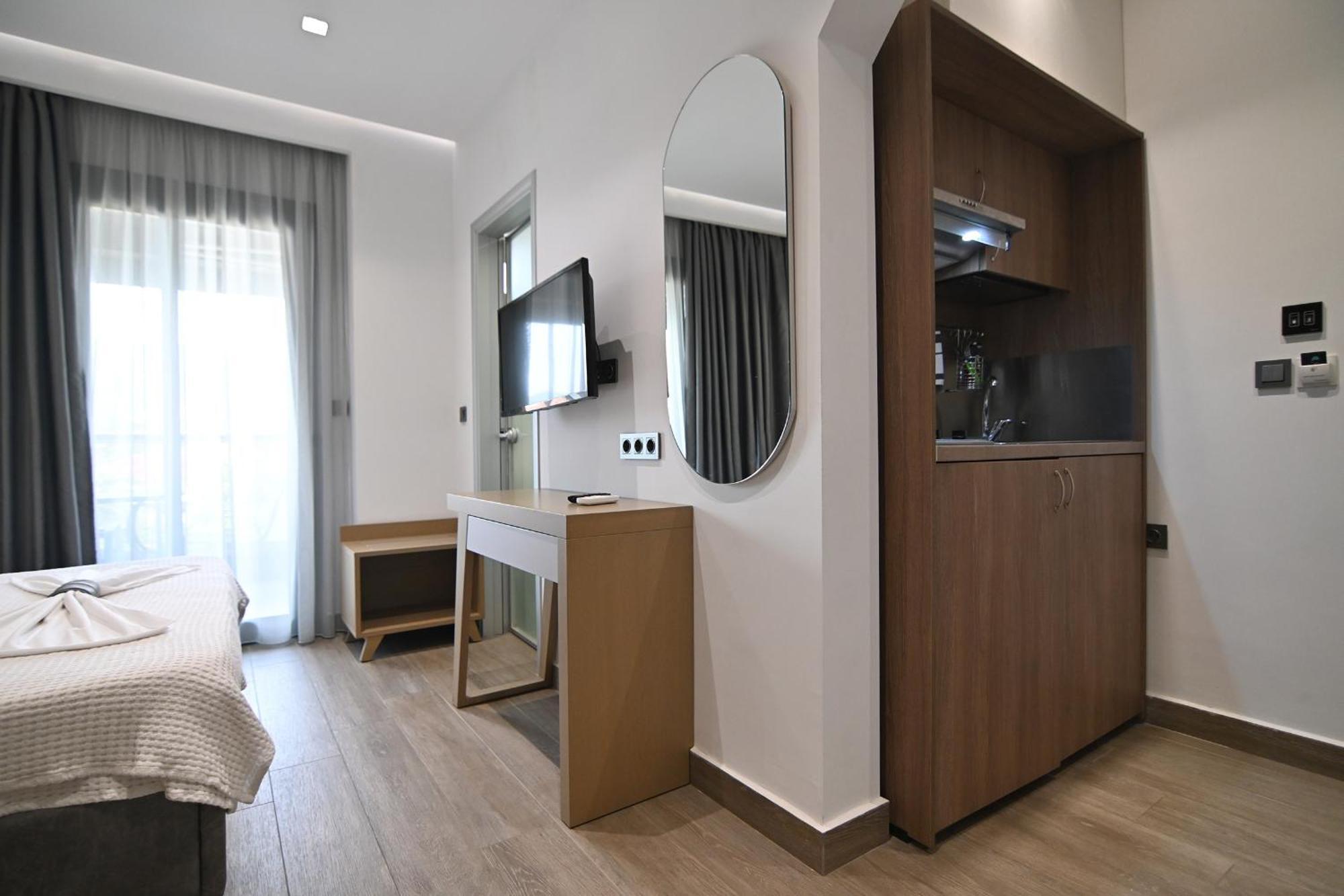 Amalia Rooms Sea View Nea Vrasna Ngoại thất bức ảnh