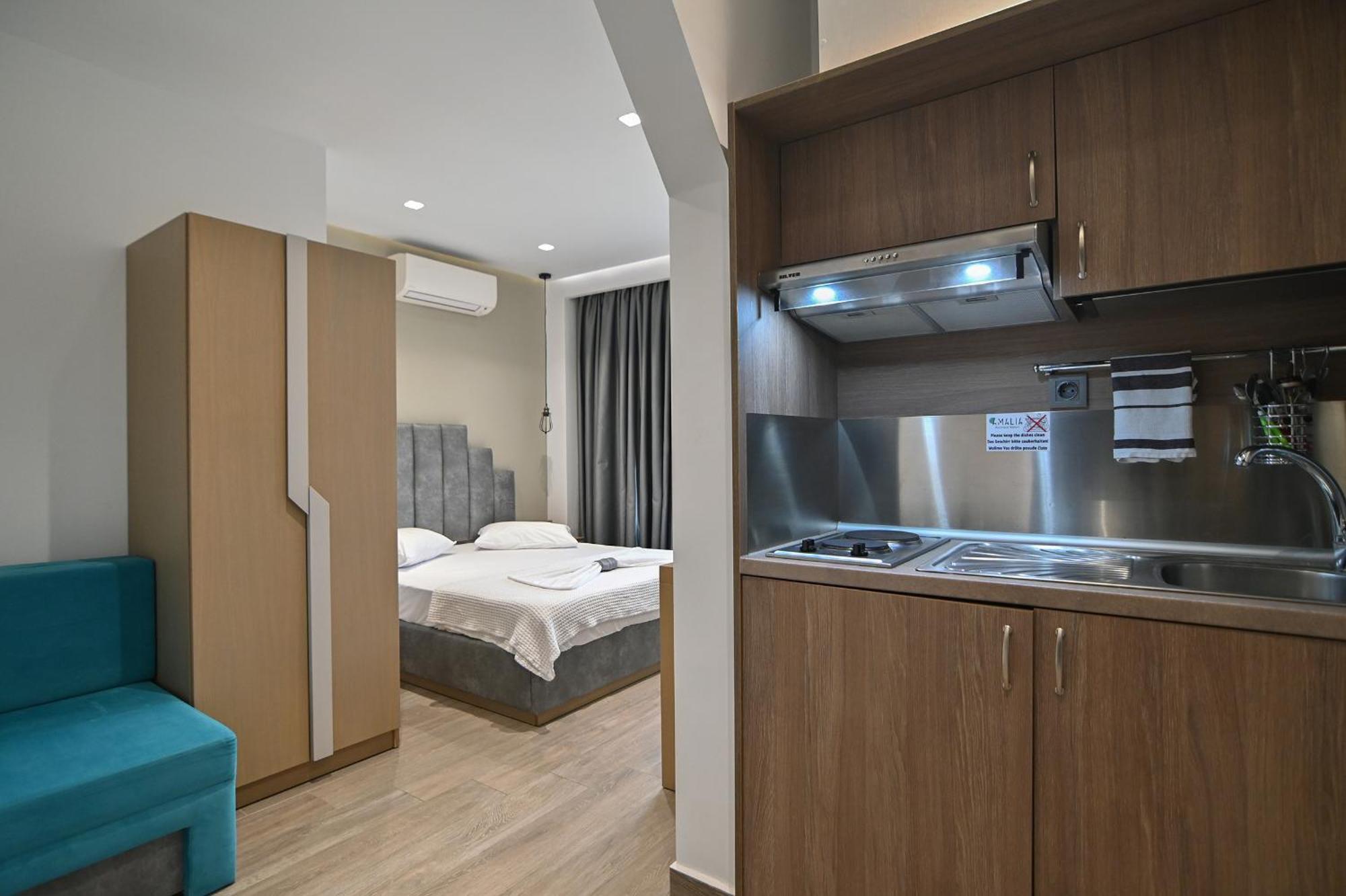 Amalia Rooms Sea View Nea Vrasna Ngoại thất bức ảnh