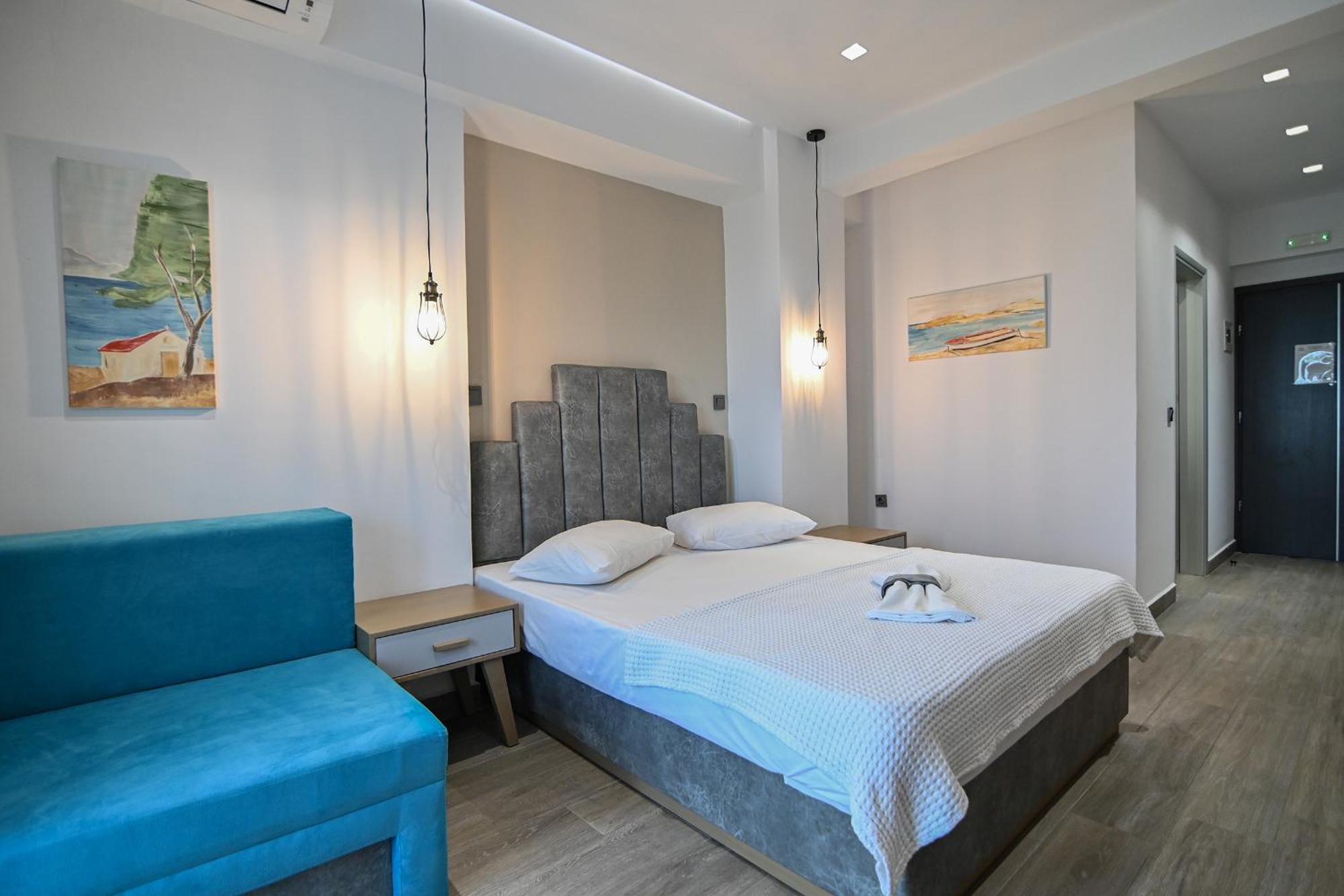 Amalia Rooms Sea View Nea Vrasna Ngoại thất bức ảnh