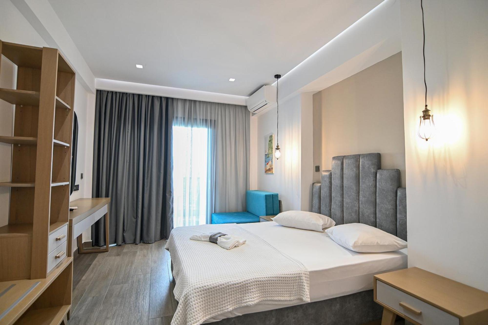 Amalia Rooms Sea View Nea Vrasna Ngoại thất bức ảnh