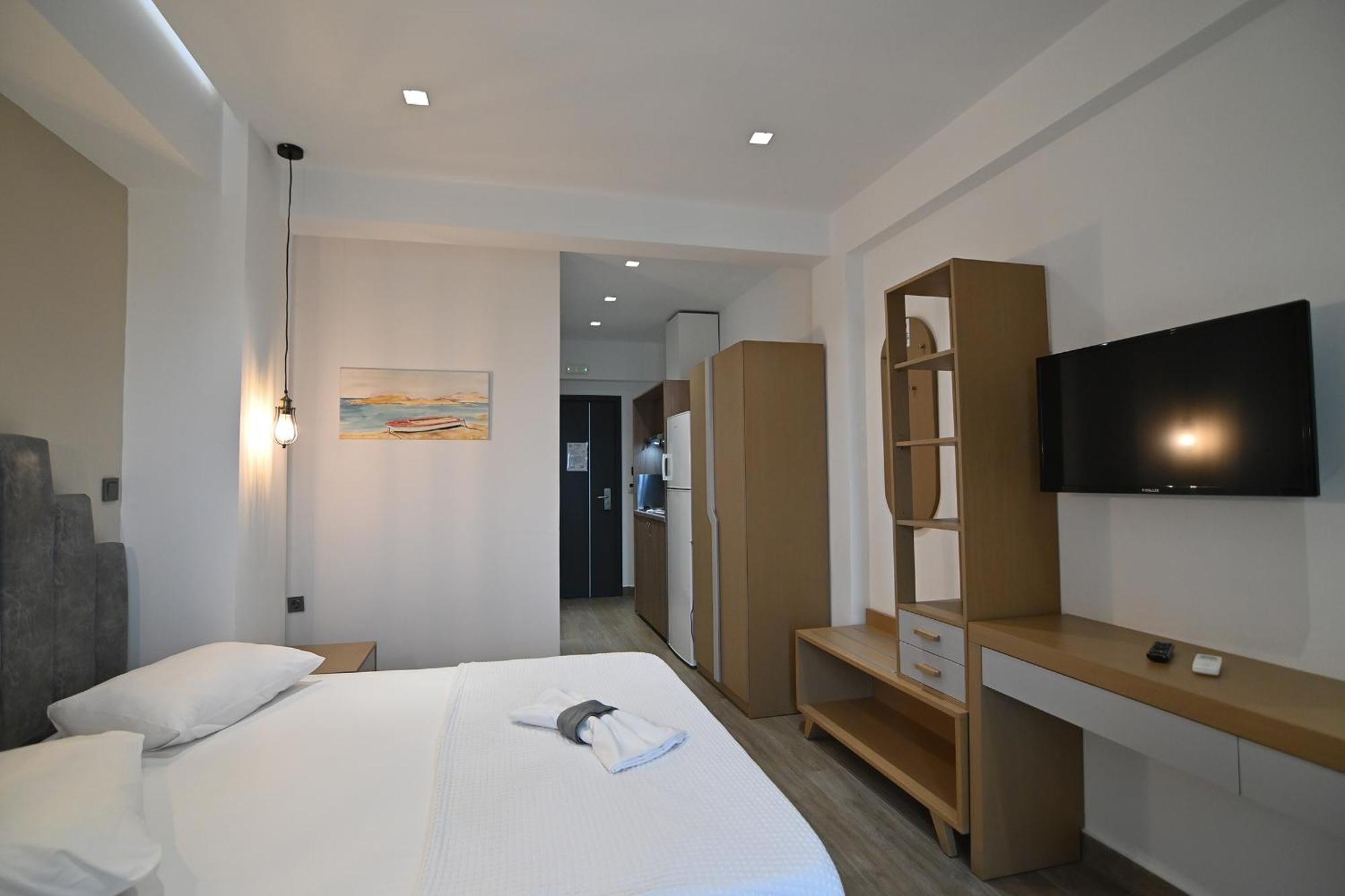 Amalia Rooms Sea View Nea Vrasna Ngoại thất bức ảnh