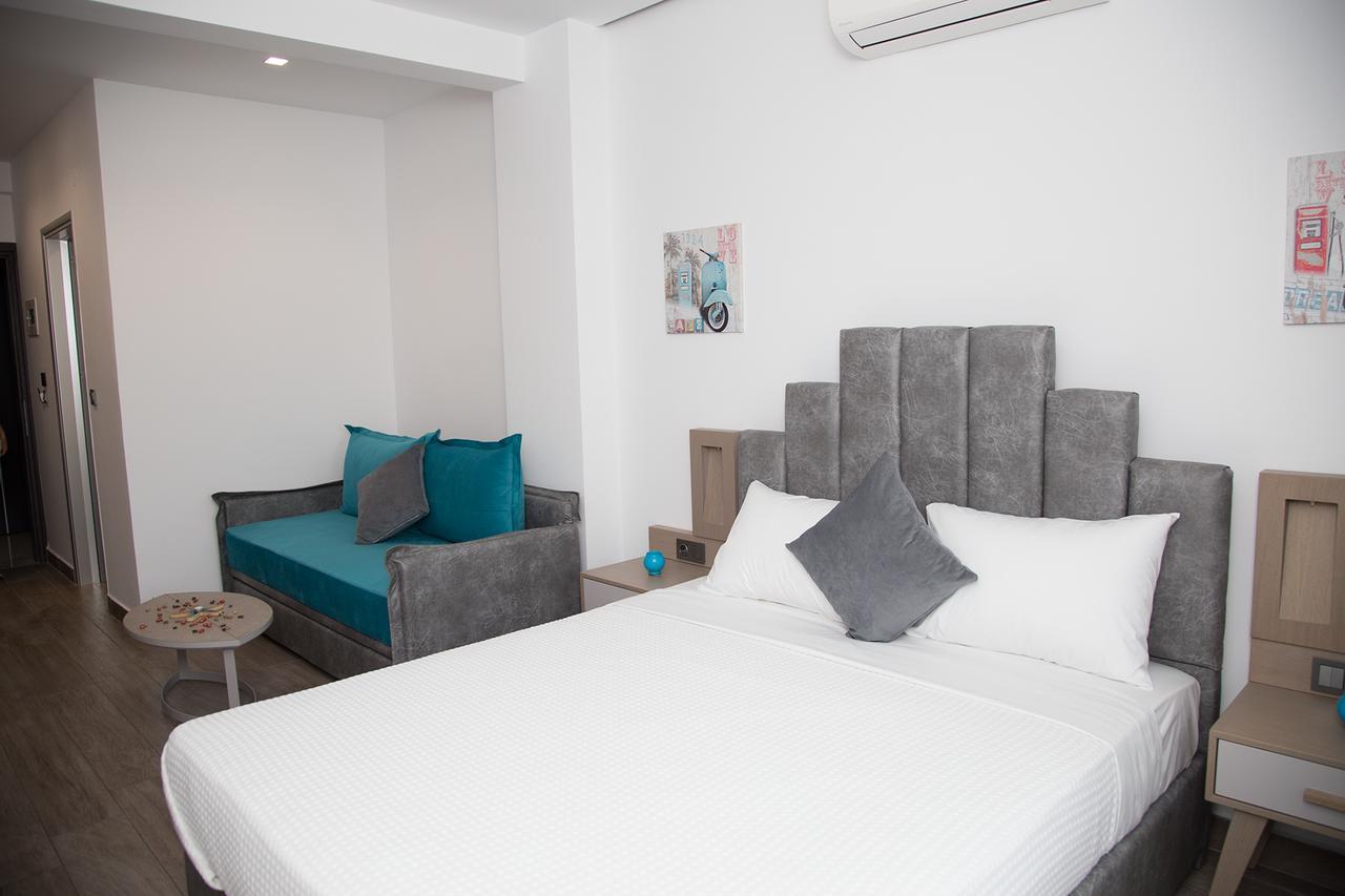 Amalia Rooms Sea View Nea Vrasna Ngoại thất bức ảnh